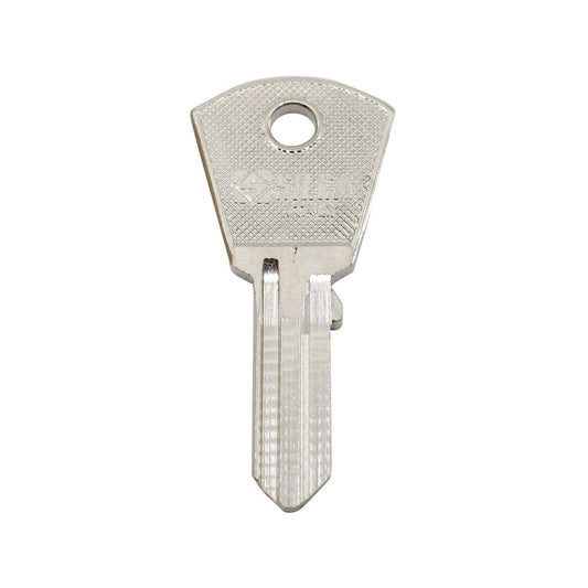 Ehi lw15 Silver Blank Key - Nickel Plated Brass - Key Duplication Solution – view 2 - Auzzistore
