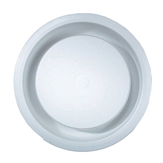 Haron 340mm Round Ceiling Vent - Plastic - White - Easy Installation - Auzzistore