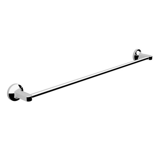 Caroma 800mm Sahara Towel Rail - Brass - Chrome Finish - Easy Install