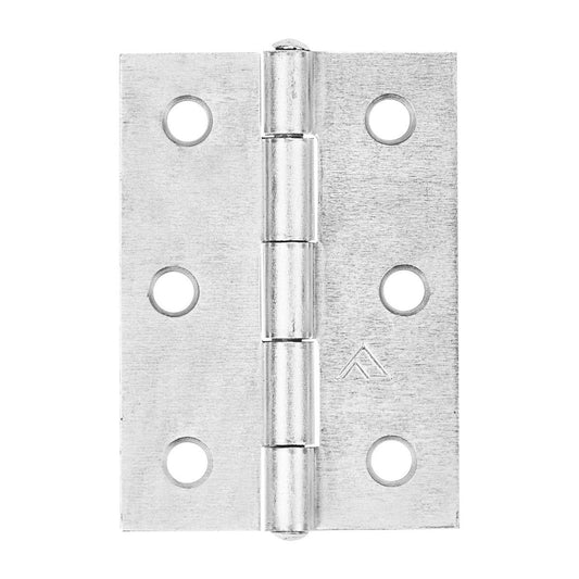 Pinnacle Butt Hinge - 100mm - Chrome Plated - Loose Pin - 20 Pack - Auzzistore