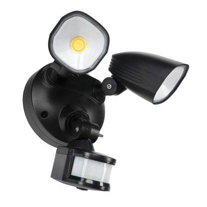 Brilliant 20W Frontier Smart LED Twin Flood Light With Sensor
