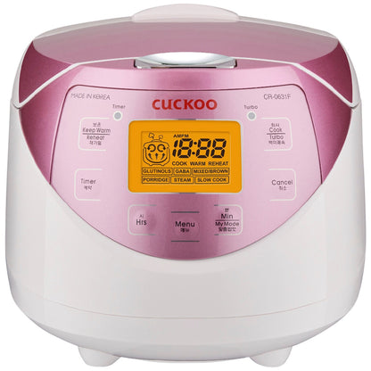 Cuckoo Electric Rice Cooker Pink CR-0631F