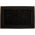 Modern Homes Rain Design Floor Mat 60 x 90cm Brown - Water-Absorbent, Non-Slip, Easy-to-Clean