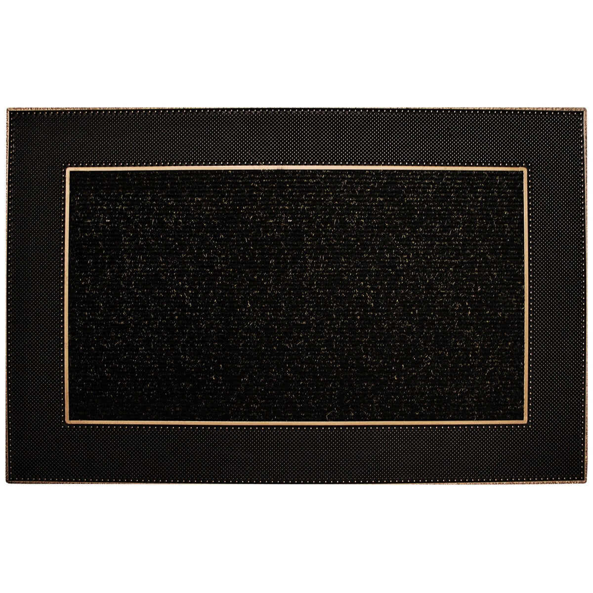 Modern Homes Rain Design Floor Mat 60 x 90cm Brown - Water-Absorbent, Non-Slip, Easy-to-Clean - Auzzistore