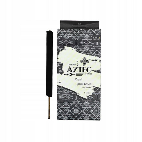 Soul Sticks Copal Aztec Incense - Handcrafted Aromatherapy, 6 Sticks, 90 Min Burn, Essential Oils, Bengaluru Made - Auzzistore