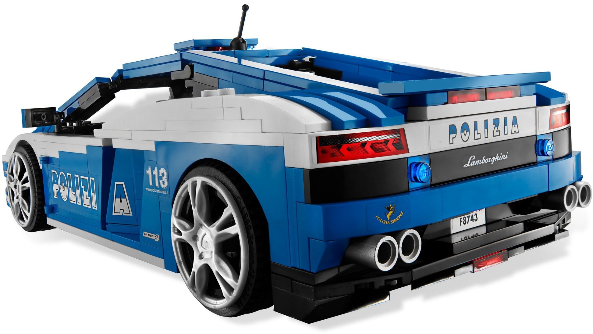 LEGO Racers 8214 Lamborghini Gallardo Lp 560-4 Polizia- Auzzi Store