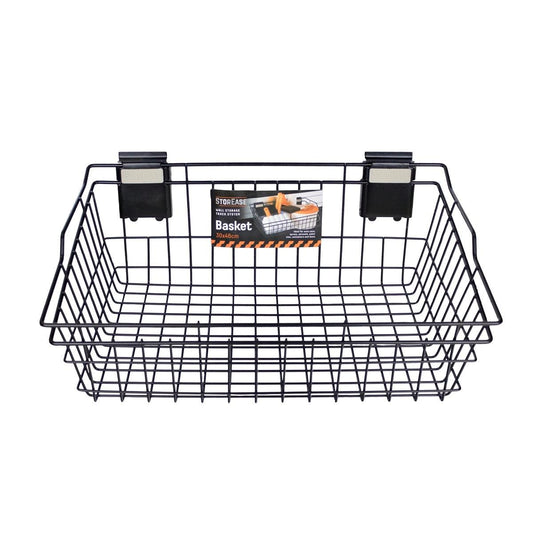 Storease Garage Wall Storage Basket 30cm x 46cm Powder-Coated Steel - Auzzistore