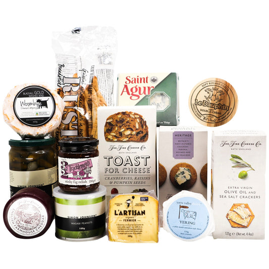 Entertainer's Cheese Selection Hamper - Auzzistore