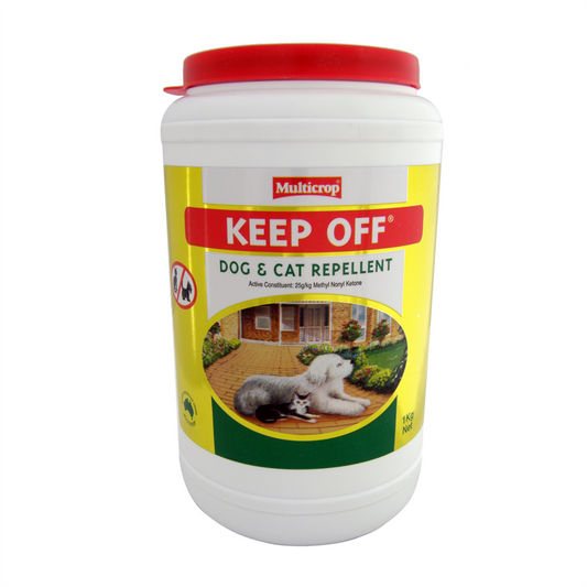 Multicrop Keep Off Animal Repellent - 1kg - Crystals - Safe for Pets - Auzzistore
