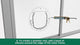 Hakuna Pets Medium Ultra Clear Pet Door - 290mm Flap - Durable - Weatherproof