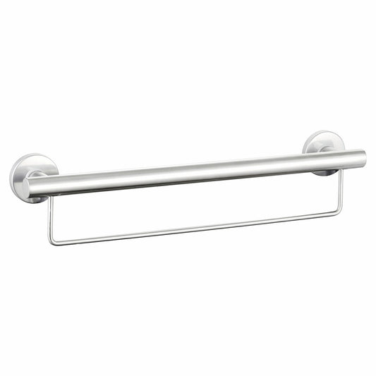 Evekare 600mm Stainless Steel Towel Rail - Grab Rail - 110kg Support