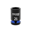Kincrome 21mm Impact Socket Cr-Mo Steel Shallow Design Durable