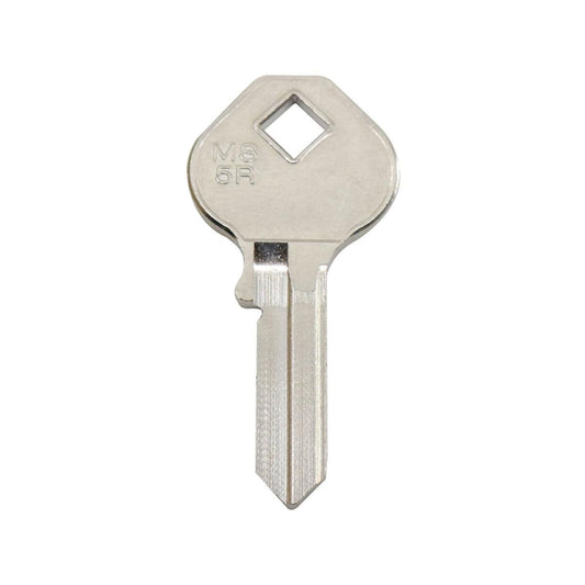 Ehi ms5r Silver Blank Key - Key Duplication - Nickel Plated Brass - Auzzistore