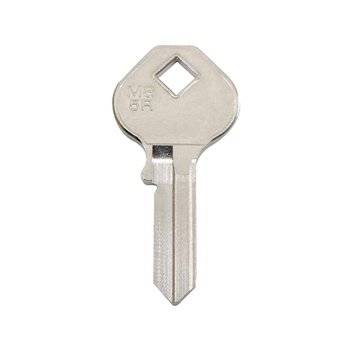 Ehi ms5r Nickel Plated Brass Silver Blank Key – Auzzi Store