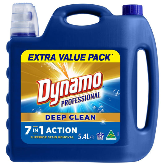 Dynamo 5.4L Professional 7 in 1 Liquid Laundry Detergent