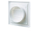 Blauberg 100mm Gravity Grille - ABS Plastic - Easy Maintenance - White