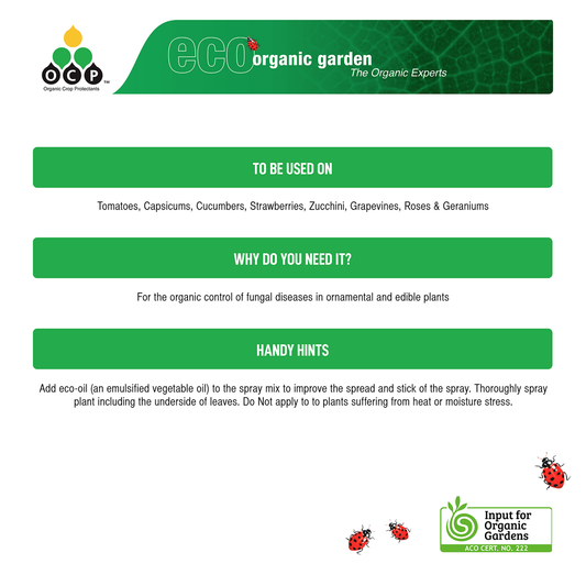 OCP Eco Fungicide - 500g - Water Soluble - Organic Control – view 2