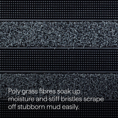 Matpro Cactus Rubber Outdoor Mat 45 x 75cm - Green - Effective Dirt Trapping