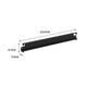 Rack It Shelf Support Brace 420mm Steel 400kg Capacity Black