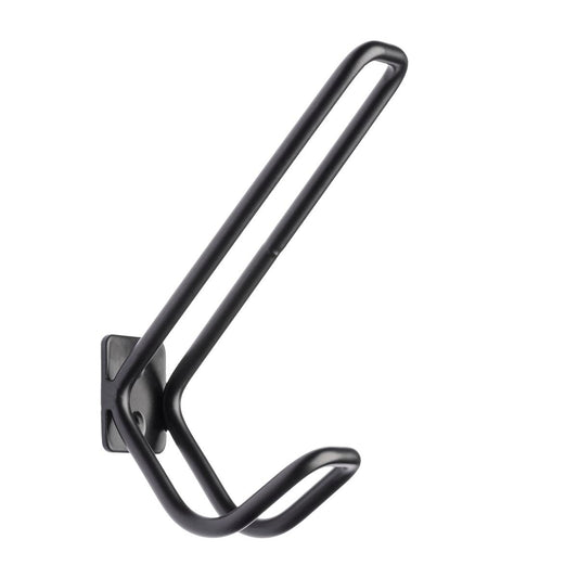 Zenith Hat and Coat Hook - 120mm x 60mm - Solid Brass - Matte Black