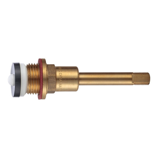 Shaw Mason Brass Wall Spindle - Lead-Free Brass - 64mm x 169mm - Water Flow Control - Auzzistore