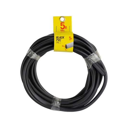 Moroday PVC U Channel - 10 x 6mm - Black - Weather Resistant - Auzzistore