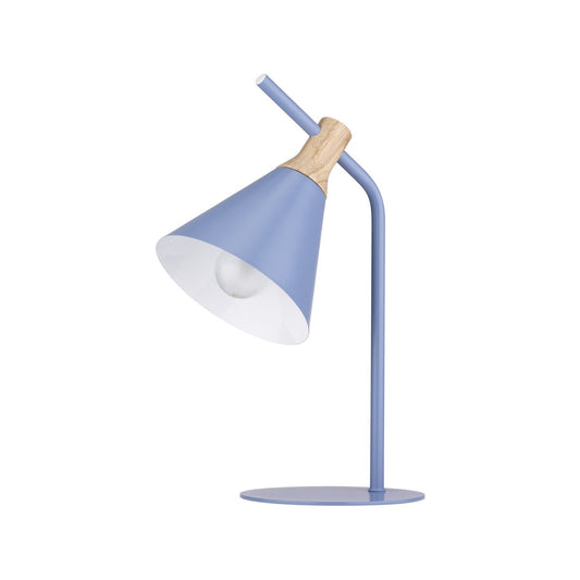 Verve Mountain Spring Alston Task Lamp - Metal & Wood - 150mm x 350mm - Focused Lighting