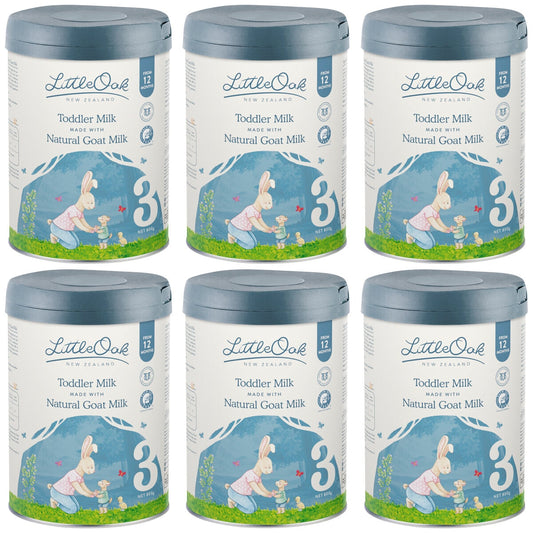 LittleOak Natural Goat Milk Toddler Milk Stage 3, 6 x 800g – view 2 - Auzzistore