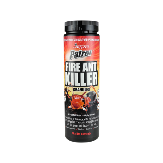 Amgrow 1kg Granular Patrol Fire Ant Killer - Effective Ant Control 60mm x 220mm - Auzzistore