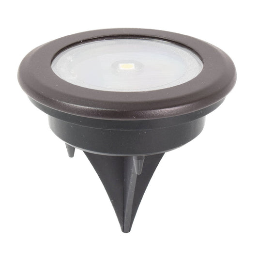 Click Orb LED Disc Light 8 Pack - Solar Powered - 70mm Black - Outdoor Use – view 2