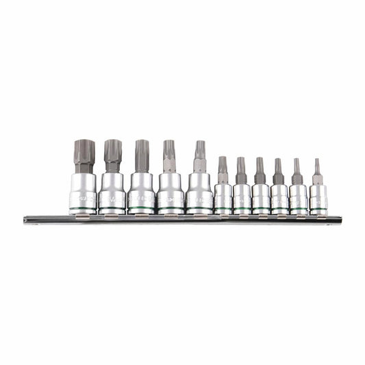 Kincrome Torx Socket Set - 11 Piece - S2 Steel - Heavy Duty - Auzzistore