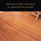 Feast Watson Wet Look Decking Oil 1L Water Based UV Resistant
