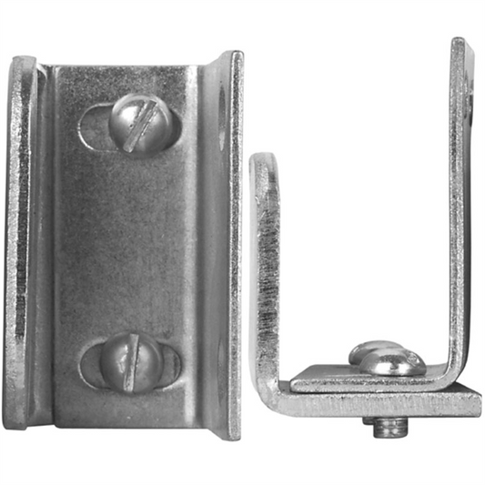 Rolltrak Metal Sliding Door Guide - 38mm x 44mm - Steel - Adjustable - Auzzistore