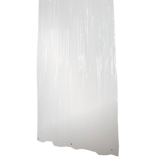 Barelli Crystal Clear Peva Shower Curtain 180 x 180cm - 12 Rings