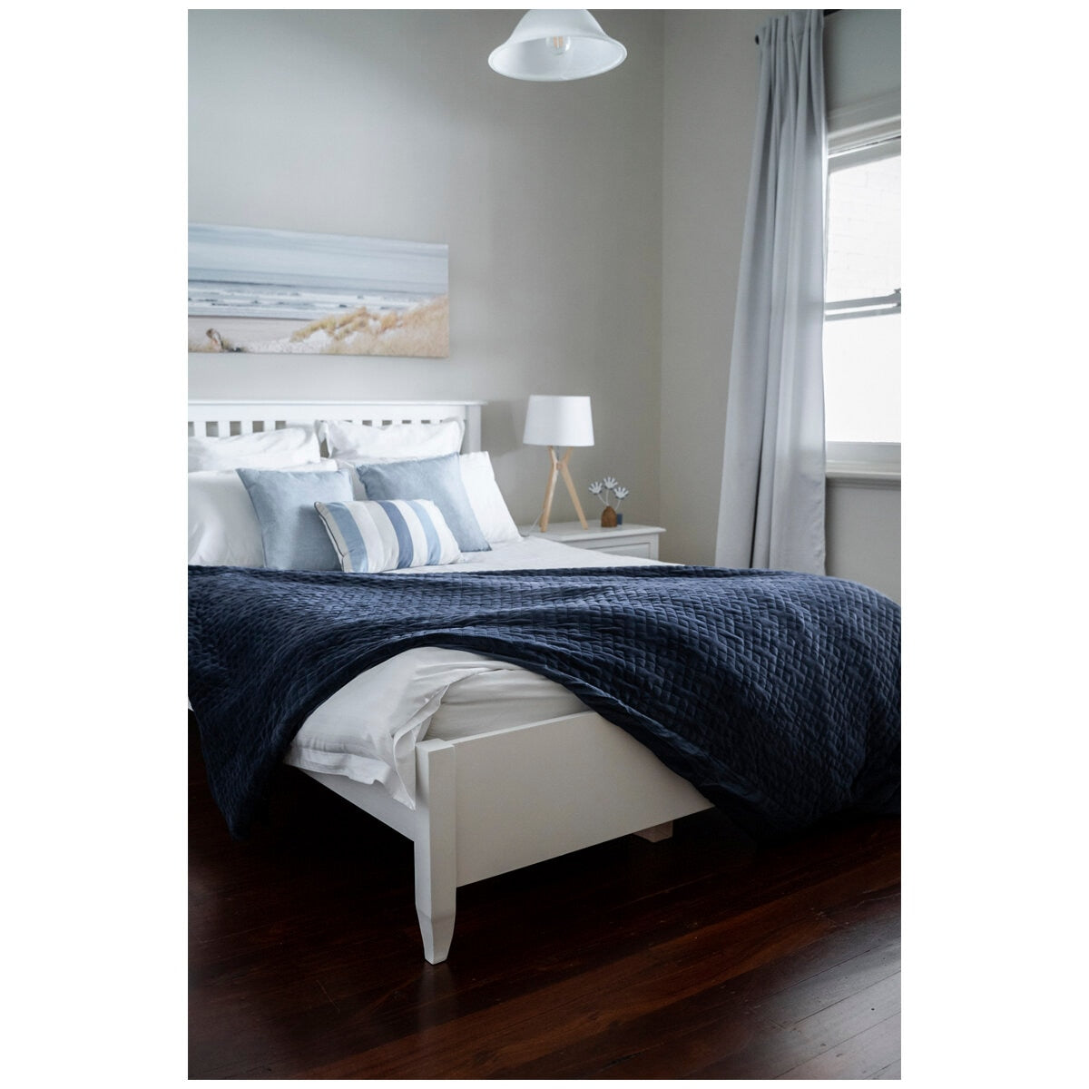 Therapy Child Blanket with Cover - Calming Blue 3.2kg