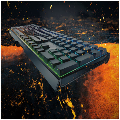 CHERRY MX 3.0S RGB Gaming Keyboard (Black) MX Red Switch G80-3874LYAEU-2