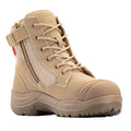Bata Industrials Women’s Sand Luna Side Zip Safety Boot US 9 - Durable - Comfortable