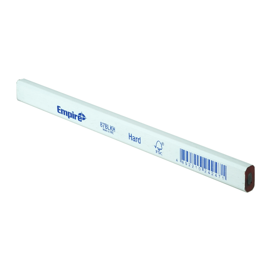 Empire Hard Masonry Pencil - Individual - 4H Graphite Core - Durable Markings - Auzzistore
