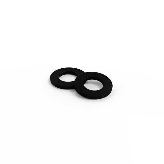 Zenith M10 Flat Round Washers - Hot Dipped Galvanised Black - 23.8mm - 2mm - Load Distribution - Auzzistore