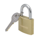 Syneco Brass Padlocks - 40mm - 4 Pack - Keyed Alike