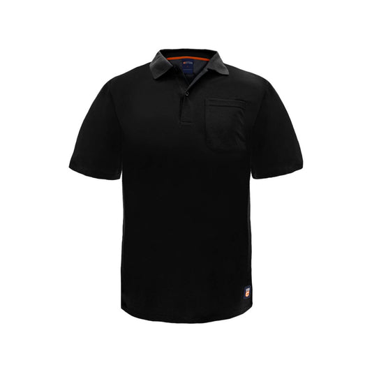 Citeco Black Dry Fit Short Sleeve Polo - Small - Lightweight & Breathable