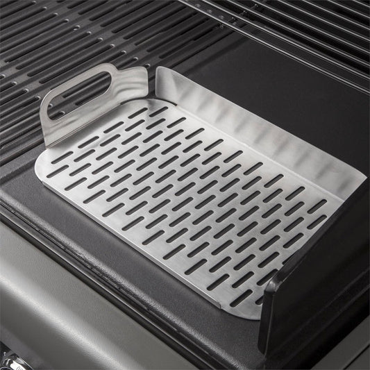 Matador Stainless Steel Grill Topper - 360mm - Durable - Healthy Cooking – view 2 - Auzzistore