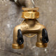 Nylex Brass Two Way Manifold - 12mm - Solid Brass - UV Protected