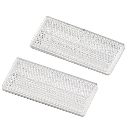 Goliath Clear Reflector - 70 x 32mm - Plastic - Self Adhesive - Easy Install