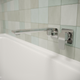 Mondella Chrome Overture Shower Wall Mixer - 75mm x 140mm x 195mm - Lead Free