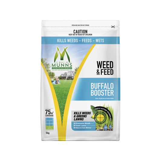 Munns Professional Weed & Feed - 5kg - Granules - Lawn Care – view 2 - Auzzistore