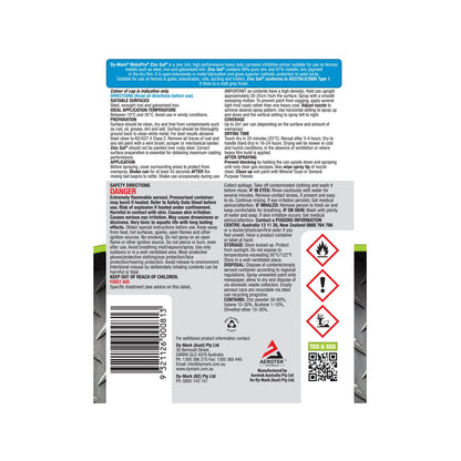 Dy-Mark Zinc Gal 400g Metal Primer Zinc Rich Grey Superior Protection