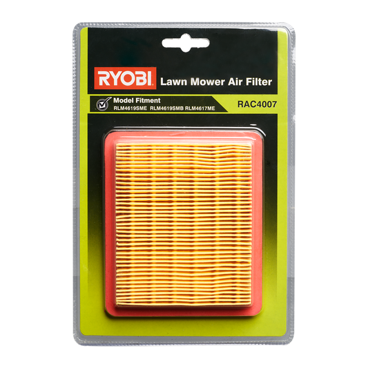 Ryobi Mower Air Filter - 130mm x 110mm - Paper - Genuine Replacement - Auzzistore
