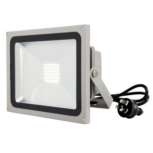 Brilliant 50W Grey Ranger III LED Panel Flood Light 285mm x 235mm