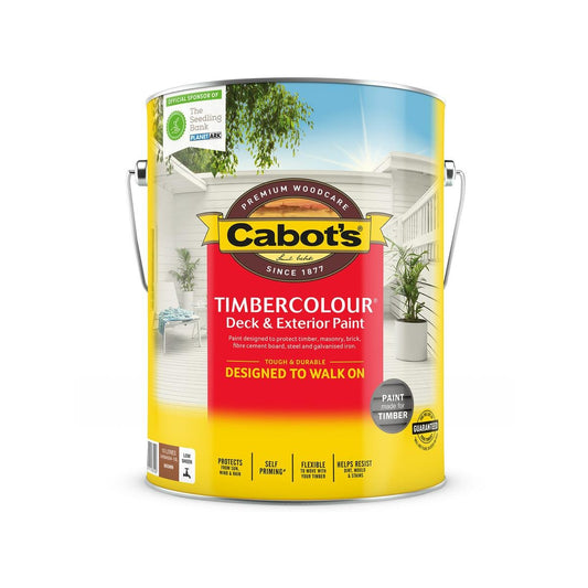 Cabot S 10L Brown Timbercolour Deck and Exterior Paint - Auzzistore
